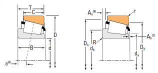 Подшипник Конические роликовые подшипники Подшипник 30216 M по выгодным ценам Химки